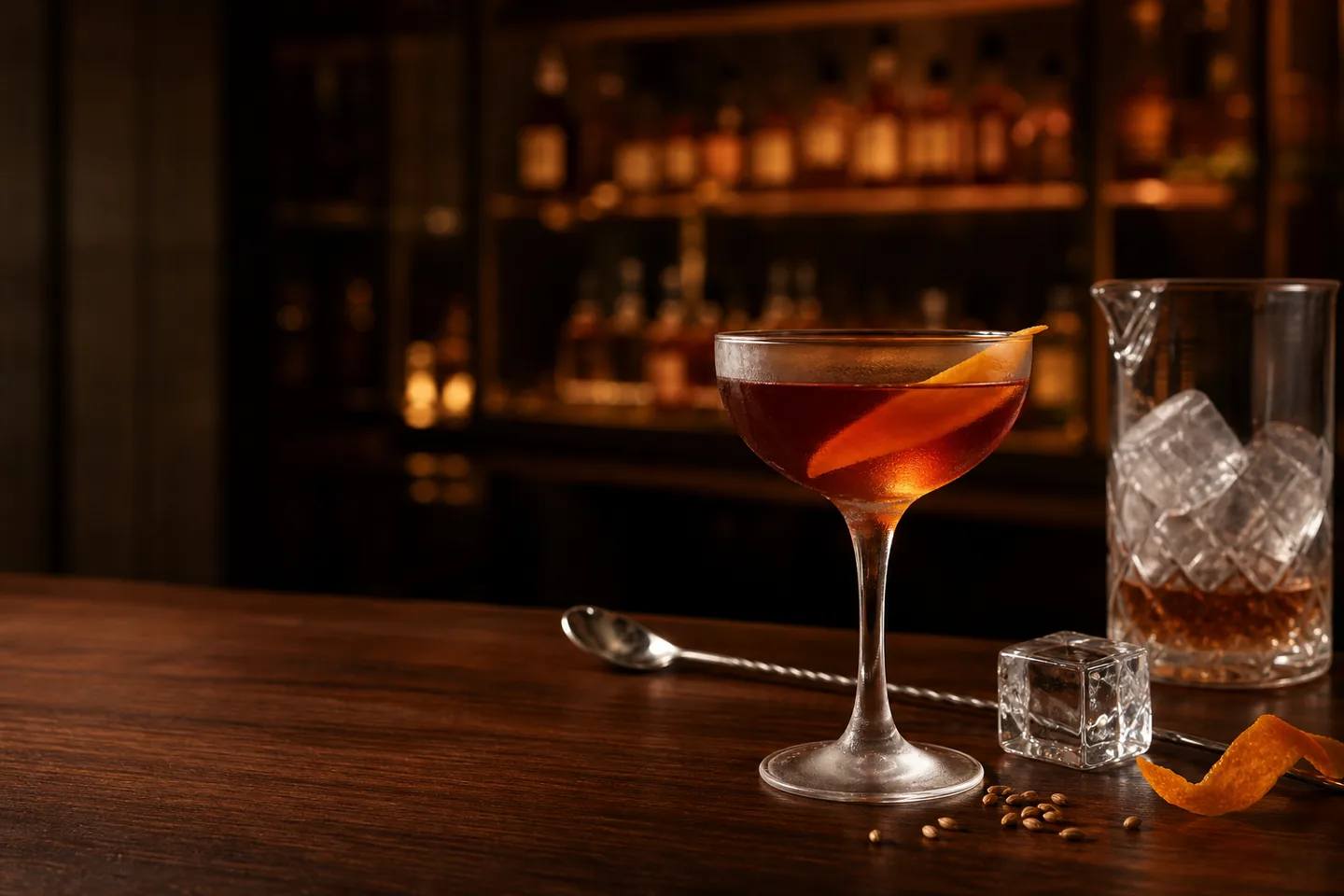 Mejor whisky para Manhattan: 3 opciones y cómo elegir