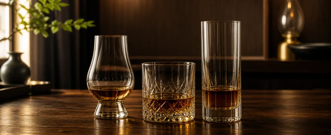 Vasos para whisky: cuál elegir según cómo lo tomas