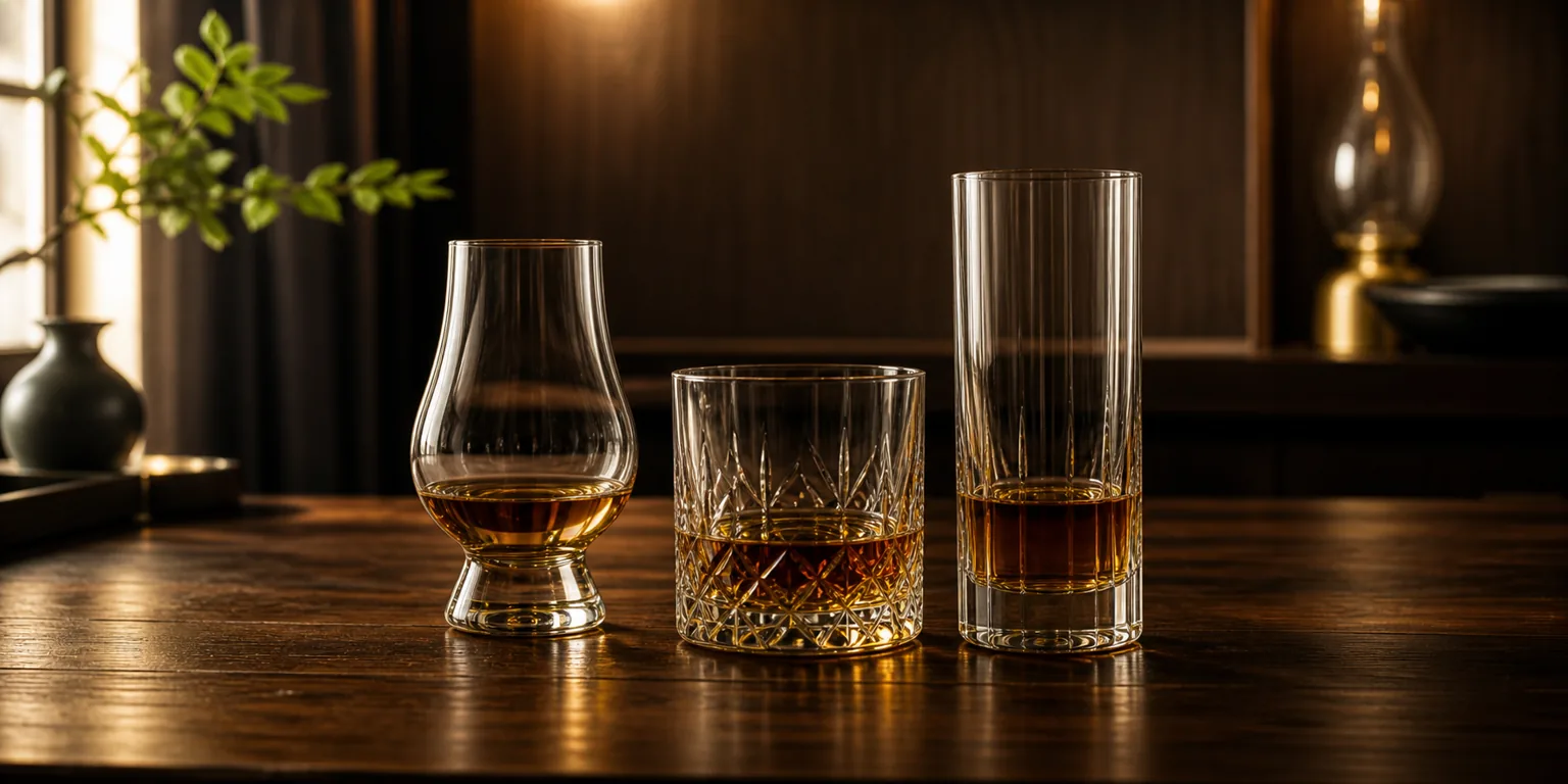 Vasos para whisky: cuál elegir según cómo lo tomas