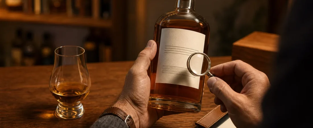 Cómo leer una etiqueta de whisky: guía práctica
