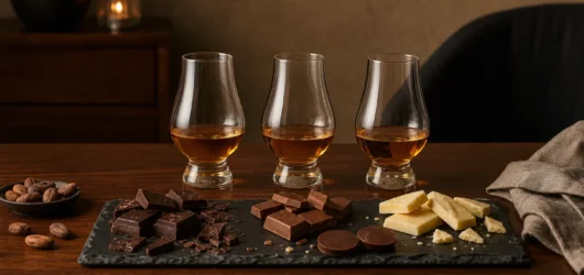 Whisky con chocolate: 3 maridajes y cómo elegir