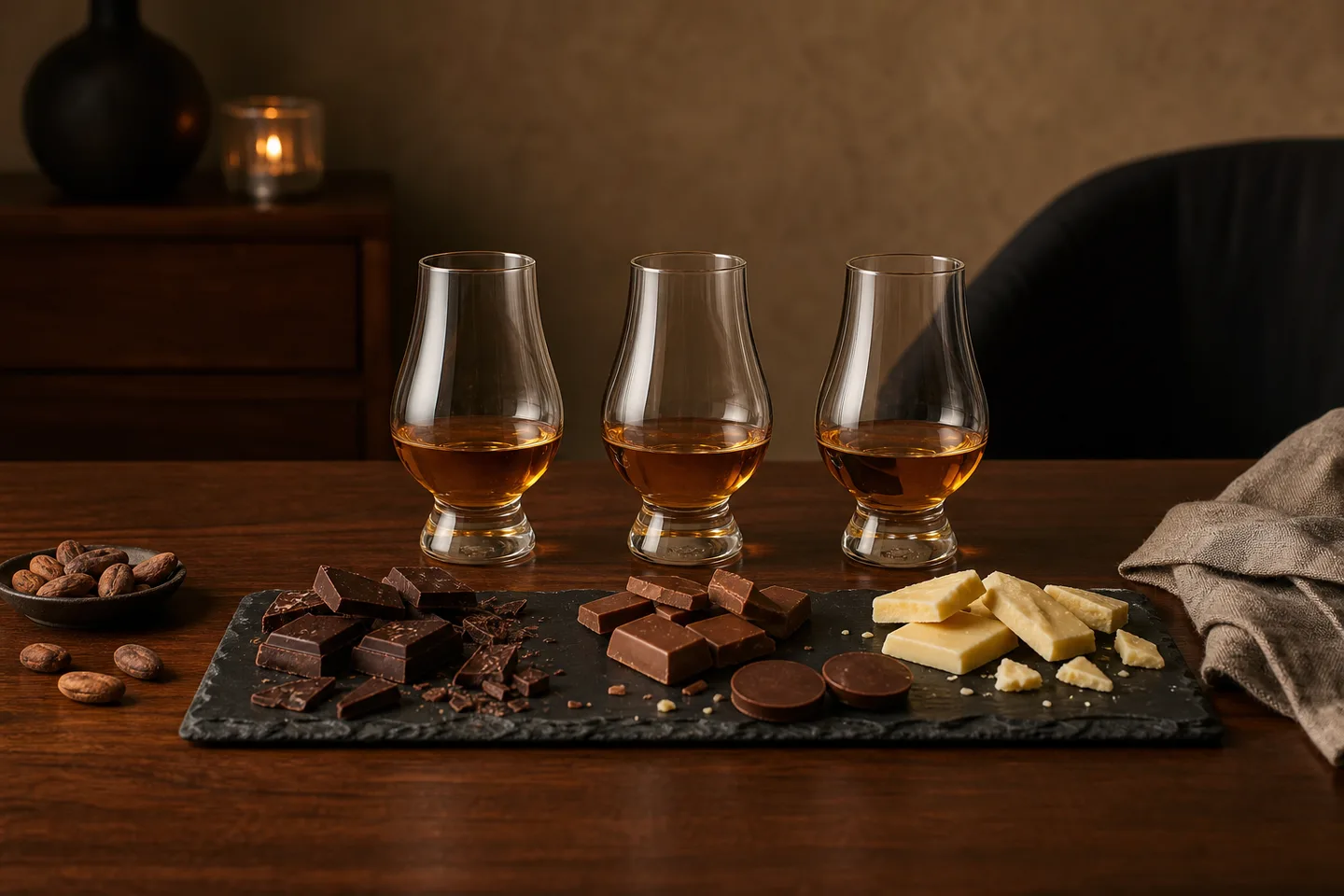 Whisky con chocolate: 3 maridajes y cómo elegir