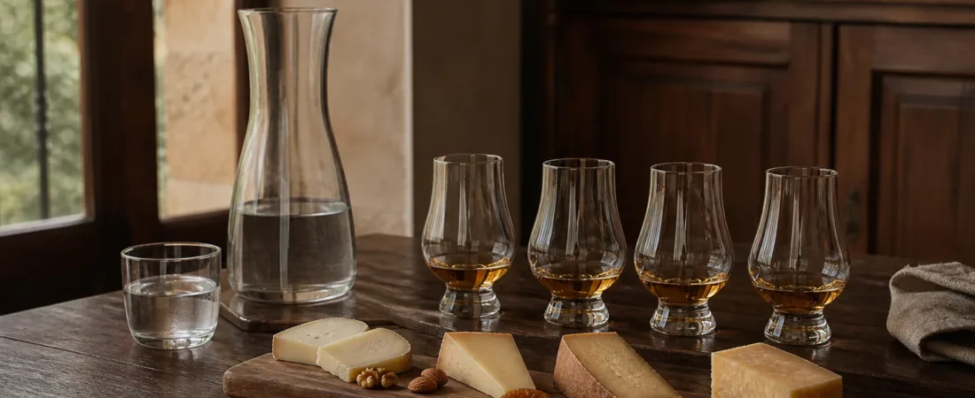 Whisky con queso: cómo acertar con el maridaje