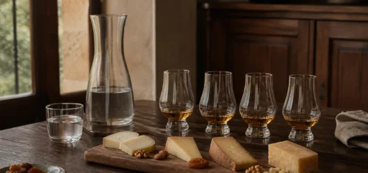 Whisky con queso: cómo acertar con el maridaje