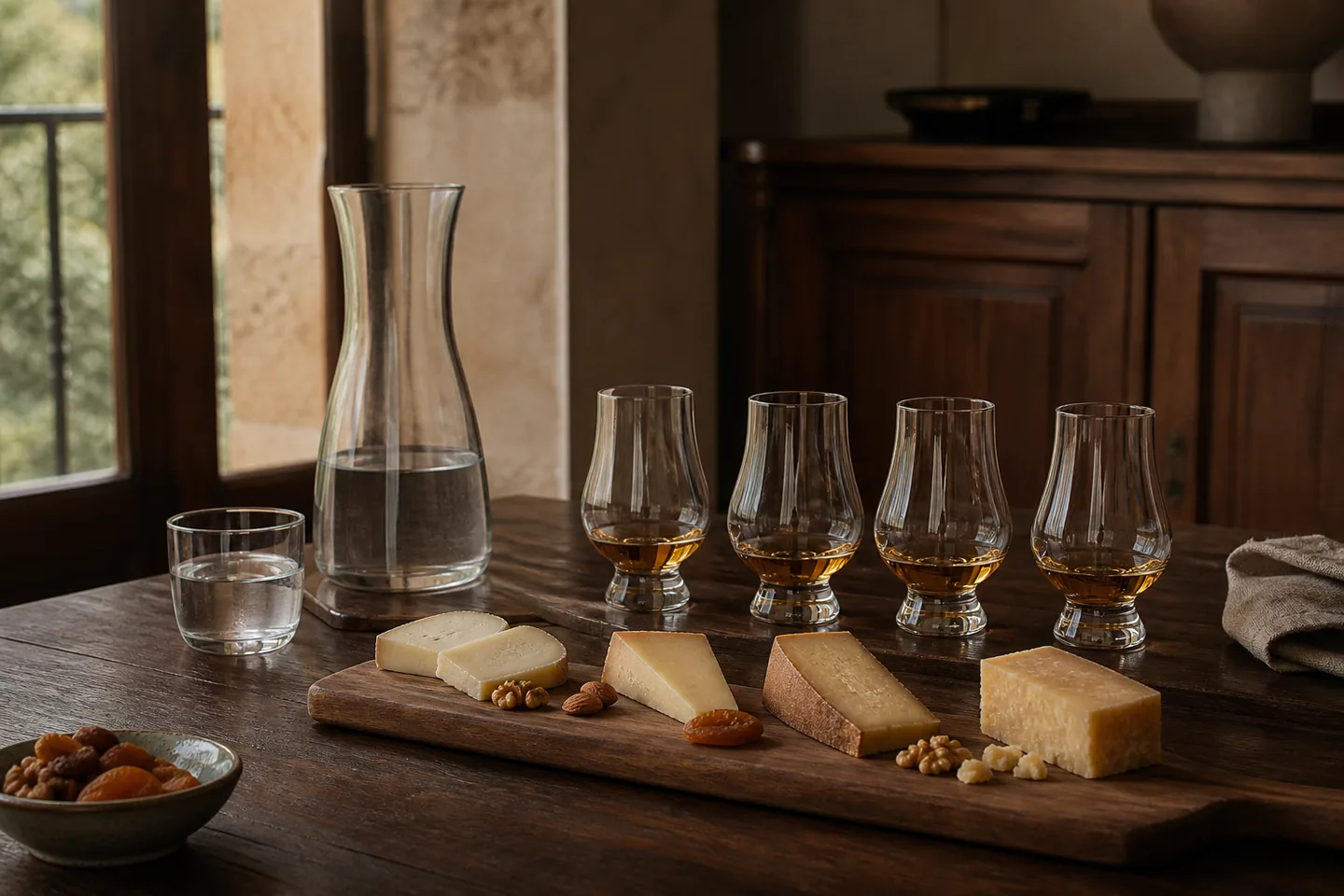 Whisky con queso: cómo acertar con el maridaje