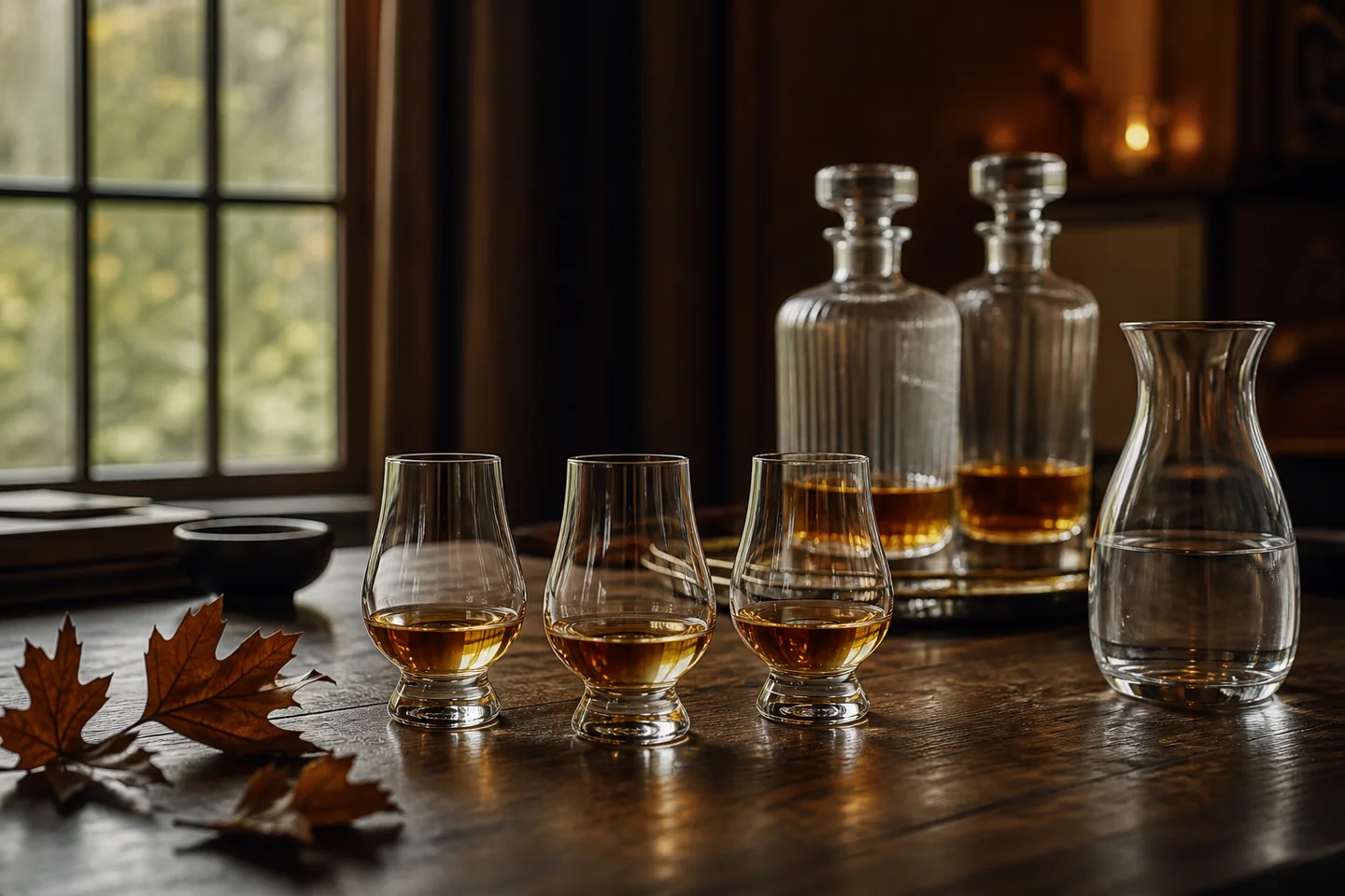 Whisky para otoño: perfiles, servicio y tres botellas para comparar