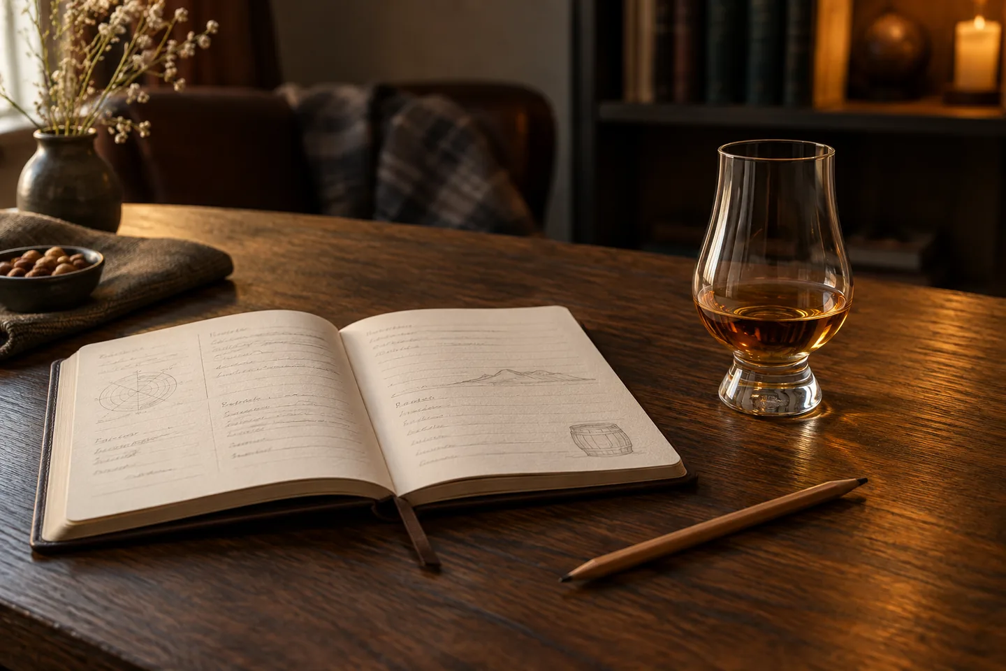 Cuaderno de cata de whisky: qué anotar para comparar mejor