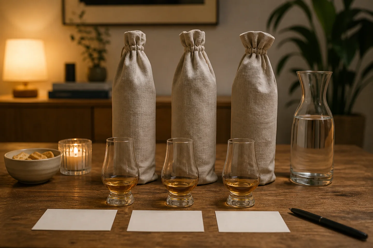 Cata de whisky a ciegas: método sencillo para comparar
