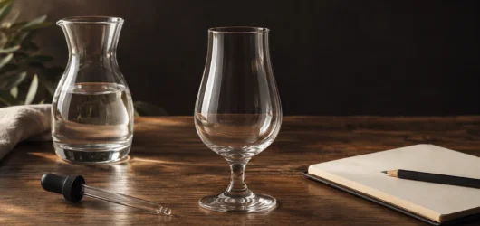 Pipeta de agua para whisky: cómo usarla en una cata